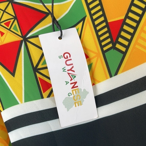 Guyanese Swag Mini Dress Size S New - Picture 12 of 14